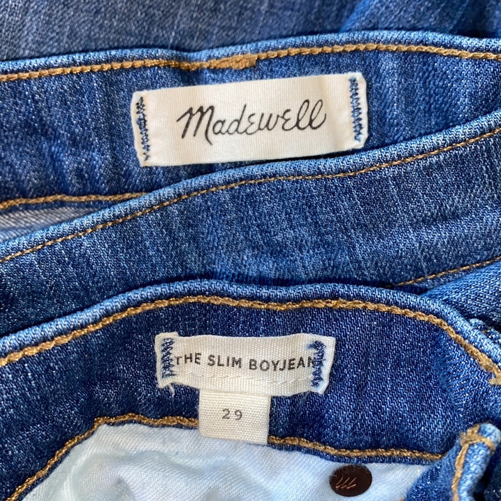 Madewell The Slim Boyjean Denim Jeans - Picture 3 of 6